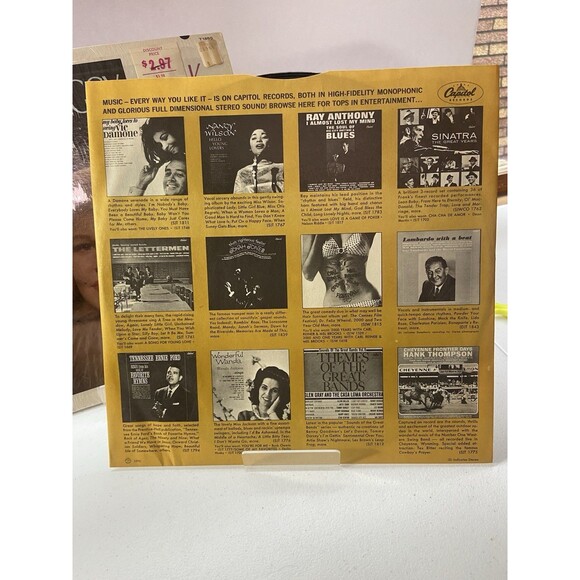 Peggy Lee - Mink Jazz - Capital Records (Hi-Fi Recording) LP/Vinyl Very Good + - Picture 8 of 16